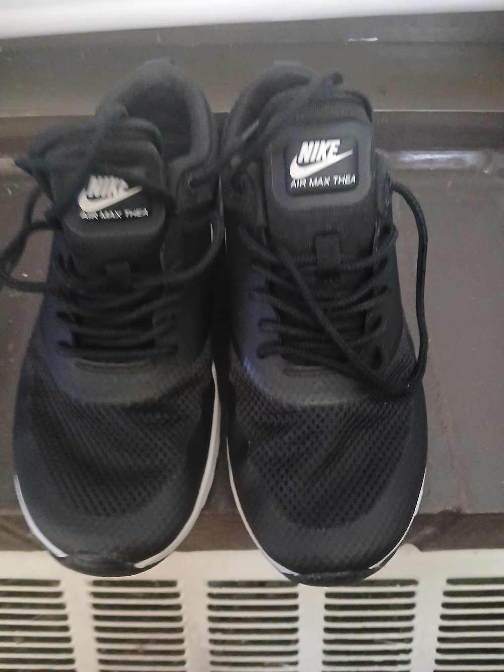 Nike Kids' Air Max Thea Black Lightweight Sneakers